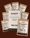 Soulify Daily Performance Protein – Raw Cacao Chocolate | Organic A2 Gir Cow Whey + Almond Protein | 24g Protein |