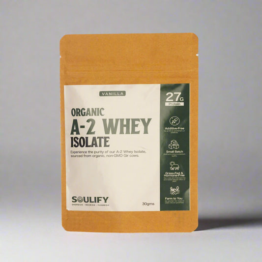 A-2 Whey protein with Almond power - Unsweetened