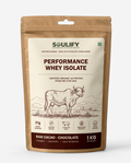Soulify Performance Whey Isolate – Raw Cacao Chocolate | Certified Organic A2 Gir Cow Whey Isolate | 27g Protein |