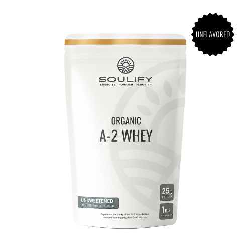 A-2 Whey protein with Almond power - Unsweetened